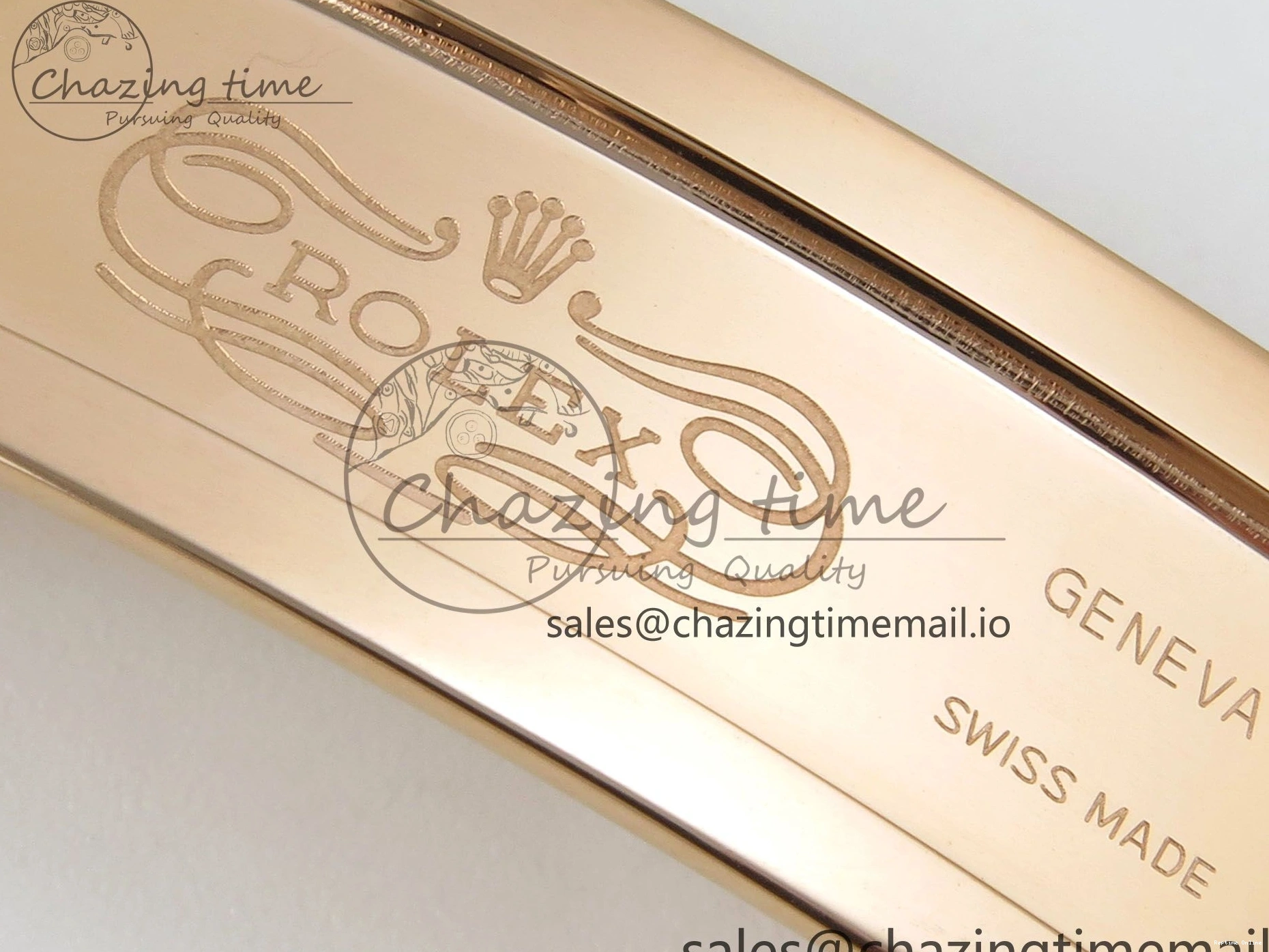 0203 FlexibleFit Daytona 116595 RBOW Rainbow IPKF Best Edition Black RG Dial on RG Bracelet DD 276